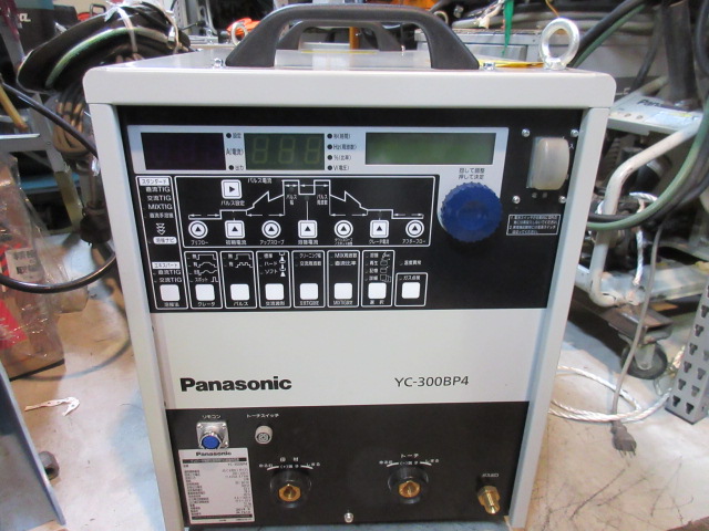 Panasonic フルデジタル制御交直両用TIG溶接機 YC-300BP4 水冷仕様